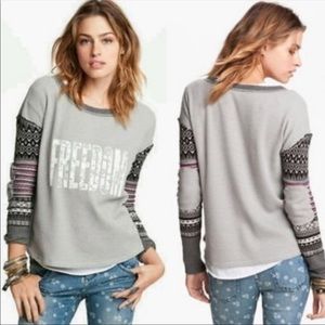 Free People We The Free Freedom Thermal X-small